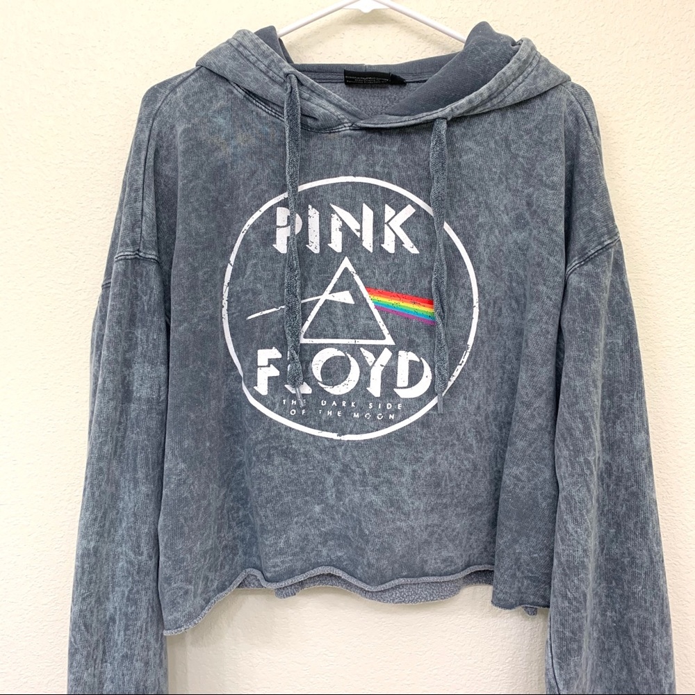 PINK FLOYD crop sweatshirt